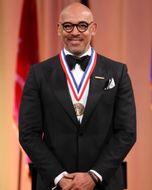 Harvey Mason Jr. Instagram - So incredibly honored to be the recipient of the Ellis Island Medal of Honor. It was such a special night celebrating people I was excited to meet and privileged to stand with. I will work hard to make our country and fellow honorees proud!