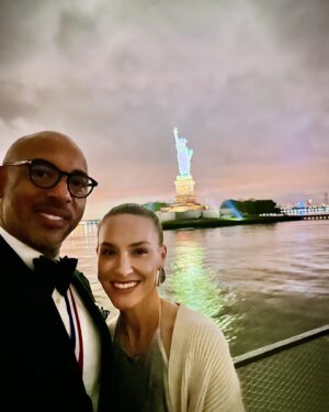 Harvey Mason Jr. Instagram - So incredibly honored to be the recipient of the Ellis Island Medal of Honor. It was such a special night celebrating people I was excited to meet and privileged to stand with. I will work hard to make our country and fellow honorees proud!