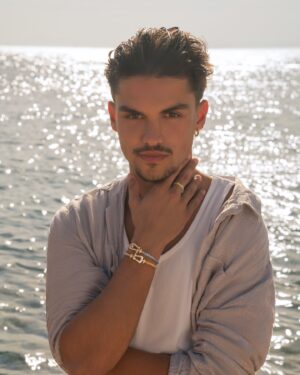 Harvey Petito Instagram - Channeling some summer energy with @fredjewelry #fredparis #fredthesunshinejewler
