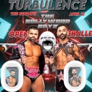 Harvinder Sihra Instagram - 🛩THIS SUNDAY🛩 

An Open Challenge has been issued by none other than the team of @harvsihra and gurvsihra internationally known as THE BOLLYWOOD BOYZ. 

Turbulence is only a few days away and The Bollywood Boyz are ready for a fight! Who should answer their challenge on SUNDAY? Tag your picks⬇️ 

—
Please fasten your seatbelts, we have a little TURBULENCE up ahead. 

🍝🛵📸🔥🤫🫣

#sharpwrestling #toronto #prowrestling #indywrestling #supportindywrestling #turbulence 

🎟️TICKETS ON SALE via link in our profile🎫