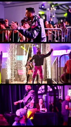 Harvinder Sihra Instagram - The Bollywood Boys had everyone dancing at BRCW March MadHouse with their infectious walkout. 

Harv & Gurv Sihra 

#BRCW #Boca #BocaRaton #BocaWrestling #Wrestling #ProWrestling #IndieWrestling #WrestlingLife #WWE #AEW

@tusslemania 🎥