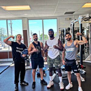 Harvinder Sihra Instagram - Dungeon wrestling crew representing out in North Bay, Ontario 🇨🇦 

@dungeon_wrestling