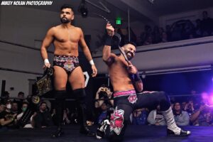 Harvinder Sihra Instagram - The Bollywood Boys defend the Defy Tag Team Championships against Sovereign at Defy “SEVEN” inside the legendary Washington Hall in Seattle, WA. (2/9/24)
#MikeyNolanPhotography #BollywoodBoys #Sovereign #Defy #DefyWrestling #DefySeven #WashingtonHall #ProWrestling #TagTeam #Seattle #Photography #Canon