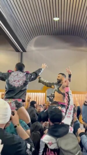 Harvinder Sihra Instagram - When a wrestling event turns into a #Punjabi wedding reception 😂

@gamechangerwrestling