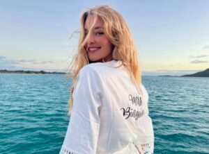 Hassie Harrison Instagram - Mrs. Bingham 💍🤍🧚