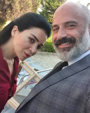 Hazem Samir Instagram - Always a pleasure working with #thePrincess
 #مسك
#صلاح_قنديل 
#خيط_حرير🕸🕷 
@synergy.tamermursi 
@ibrahemfakhr 
@maiezzeldin