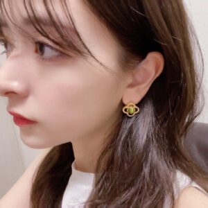 Hazuki Kimura Instagram - みてみて
可愛いピアスGETした ‪(՞ .ˬ.՞)"‬ 🍀
このくらいのサイズ感がいちばんちょうど良くて好き

#elpevisible