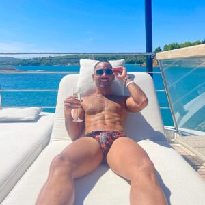 Hector "Ektor" Silva Instagram - Greece, a yacht, and speedos! Vol 1 😎 #Greece #BestVacations #IslandHopping #YachtLife #Speedos #MenStyle #MenOnTheBeach #Boricua #Pirate #Bang #Gay #Pride #GreekIslands #Hydra #Spetses #Poseidon #Islander