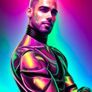 Hector "Ektor" Silva Instagram - Ok I fell for it 🙇🏻‍♂️ If only 😜 I mean, can at least this AI print that first necklace for me? Thanks! Not mad at the tattoos either. 😎 LOL #Lensa #AI #CGI #Cartoon #Art #Anime #Drawing #SuperHero #SiFi #Taino #Boricua #Latino