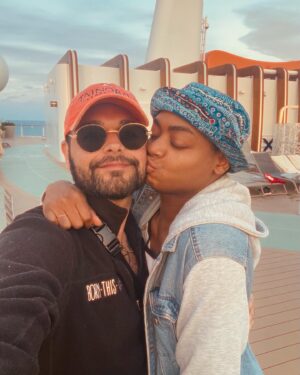 Heidi N Closet Instagram - Wrapping up a lovely week on #CelebrityApex with my special valentine on the islands @heidincloset 🌞💕🏝️
Nothing beats the 15th deck sunsets 🌅
•
•
•
@celebritycruises @celebrityapex