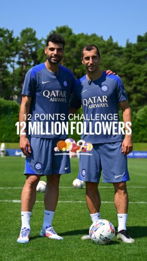 Henrikh Mkhitaryan Instagram - Who will win the 12 m̶i̶l̶l̶i̶o̶n̶ points challenge? 😎⚽️🏀🏈⚾️🎱

#ForzaInter