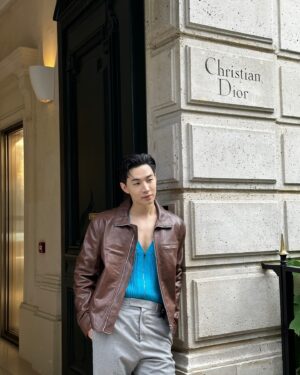 Henry Lau Instagram - honored to be a part of #DiorSummer25 @MrKimJones @Dior
