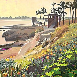 Henry Wong Instagram - Didn’t manage to finish this year had a really late start but a couple of the images came out okay this year I thought #illustration #artistsoninstagram #sketch #painting #fineart #artlife  #sketchaday #environment  #artgram #colorstudies  #cgart  #visualdevelopment #artstation #dailysketch  #graphic_art  #nopleinnogain #shadows #light  #pleinair #pleinairpril #pleinairpril2024  @cara_artists  @warriorpainters #beach #waves #ocean