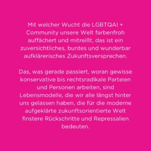 Herbert Grönemeyer Instagram - Meine Worte vom CSD in Berlin, 27. Juli 2024. 

Wir stehen dagegen auf und kämpfen gemeinsam 🌈 
Danke @csd.berlin.pride für die Einladung. Es war unvergesslich. 

#CSDBerlin2024 #CSD2024