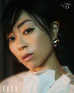 Hikaru Utada Instagram - ELLE CHINAの取材で、大好きな名曲喫茶ライオンでロケ🧟‍♀️✨
夕方お客さんとして訪れてアイスコーヒーを一杯いただいて、ヘアメイクしてもらってから閉店後に戻って撮影。営業時間外だから無音かな〜と思ってたら、深夜までずっと音楽流してくれてて夢みたいだった…

Shooting at the beautiful Meikyoku Kissa Lion for this piece with ELLE CHINA was a magical experience. I had coffee there as a customer right before getting glammed up and returned to shoot after closing. It was like sneaking into a museum in the middle of the night. AND they played music for us the whole time into the late late hours! It was like a dream…