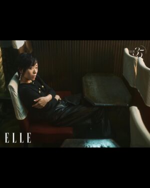 Hikaru Utada Instagram - ELLE CHINAの取材で、大好きな名曲喫茶ライオンでロケ🧟‍♀️✨
夕方お客さんとして訪れてアイスコーヒーを一杯いただいて、ヘアメイクしてもらってから閉店後に戻って撮影。営業時間外だから無音かな〜と思ってたら、深夜までずっと音楽流してくれてて夢みたいだった…

Shooting at the beautiful Meikyoku Kissa Lion for this piece with ELLE CHINA was a magical experience. I had coffee there as a customer right before getting glammed up and returned to shoot after closing. It was like sneaking into a museum in the middle of the night. AND they played music for us the whole time into the late late hours! It was like a dream…