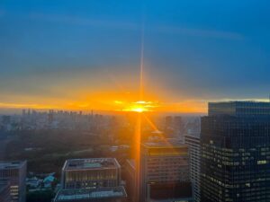 Hikaru Utada Instagram - Tokyo sunset
