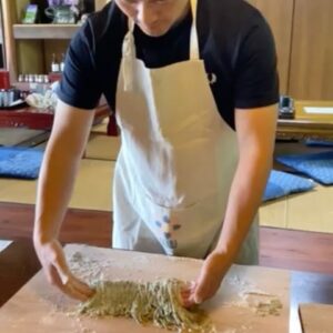 Hirofumi Yoshimura Instagram - 生まれて初めて、茶そば、作ってみたで。面白かったで。