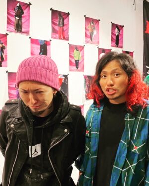 Hiromu Takahashi Instagram - 【ロリクレ展示会にて】

かなすさん！ご結婚おめでとうございます㊗️

MAHさん！スーパーカッコイイすぎ💦

そして、ロリクレの春物もめちゃくちゃカッケー&可愛いで最高😭