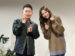 Hiroyuki Miyasako Instagram - プロだったなぁ〜〜〜美しかったな〜〜〜
ニット、着こなしてくれてたなぁ〜〜

俺の顔が大きいんじゃないよ、片瀬さんの顔が小さいんだよ😨

着心地が最＆高なのでチェックしてねー