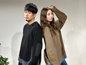 Hiroyuki Miyasako Instagram - プロだったなぁ〜〜〜美しかったな〜〜〜
ニット、着こなしてくれてたなぁ〜〜

俺の顔が大きいんじゃないよ、片瀬さんの顔が小さいんだよ😨

着心地が最＆高なのでチェックしてねー