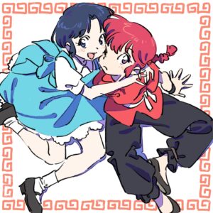 Hitomi Kariya Instagram - らんま1/2が再アニメ化と聞いて生きる希望が湧いてきた、、！
どれも３～８年前の絵だけど、新しいらんまアニメを見ながら沢山らんま絵を描きたい。
大好きならんまが再アニメ化、、、。つくづくありがとうございますを噛みしめてる🍥🐼

＃らんま ＃らんま½ ＃illustration