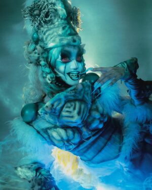 HoSo Terra Toma Instagram - Massospora.

It’s a fungi that turns cicadas gay STD style. Look it up.
Entire look made by me
Photo and edits by @s_h_u_r 
Nails by @texto_dallas