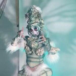 HoSo Terra Toma Instagram - Massospora.

It’s a fungi that turns cicadas gay STD style. Look it up.
Entire look made by me
Photo and edits by @s_h_u_r 
Nails by @texto_dallas
