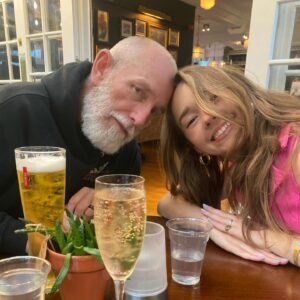 Holly Taylor Instagram - time with my 2 favorite people ♥️ thank you for the music 🥲