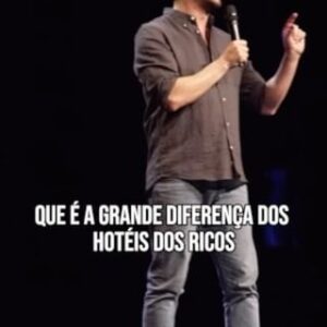 Hugo Sousa Instagram - Hotéis dos ricos.
#hugosousa #standupcomedy #ladopositivo #hotel #hoteis #rir #comedia #humor