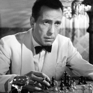 Humphrey Bogart Instagram - You can catch the newly-restored version of Casablanca on the big screen nationwide today and Wednesday! Don’t miss your chance to see the greatest film of all time the way it is meant to be seen. Visit @fathomevents for tickets   info.