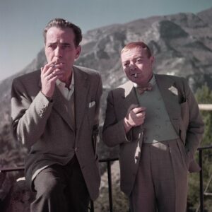 Humphrey Bogart Instagram - Today marks the 60th anniversary of the passing of the great Peter Lorre, who died on this day in 1964 at age 59. Peter Lorre was a remarkable talent and a wonderful person who should be known and remembered by every film lover. Peter Lorre and Humphrey Bogart may have been rivals on screen, but they were close friends in real life. Bogie and Peter Lorre made five films together. When Bogie worried about being too old to marry Lauren Bacall, Peter Lorre told Bogie: “Five good years are better than none.”