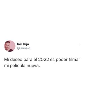 Iair Said Instagram - Pienso que los deseos no hay que guardárselos.