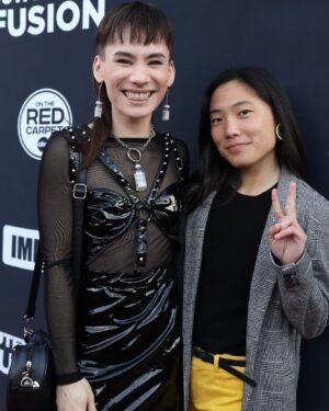 Ian Alexander Instagram - Ian and I are those perfectly matched chosen sibs where we are complete opposites and yet have so much in common it just works! 🖤💛 It was extremely special going together to @outfest Fusion, a film festival intentionally led by QTBIPOC artists with films that uplift and showcase QTIBIPOC stories, journeys, and works of art created by QTBIPOC filmmakers and actors! ❤️‍🔥 Before I made the decision to pack my entire life back in Ohio and moved to LA just a little over a year ago, I had only heard a sliver from community members of how incredible this space is. And now this past weekend, I got to experience my 2nd Outfest Fusion and 3rd overall Outfest film fest, and what I take away every time I’ve gone is that I’m thankful this healing space exists and I feel so privileged to finally live a life where I’m surrounded by so many talented Queer Trans Artists of Color who heal together through art and story telling and community solidarity! And it was a wonderful feeling celebrating and supporting friends in all the films too!!!! 🏳️‍⚧️🫶🏽✨ And I am SO glad Ian and my life collided last year through community  and he has become a little sib in my life!!🥰

Thank you @jenpirante for 📸
#queer #trans #BIPOC #outfest #outfestla #outfestfusion #filmfestival #queerartist #transactors #transisbeautiful #thisiswhattranslookslike #queerstories