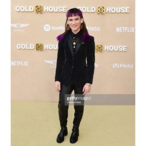 Ian Alexander Instagram - immeasurable gratitude to @goldhouseco for honoring me in the 2021 #A100 list, and for inviting me to the 2023 #GoldGala last weekend! ✨🌟 i’m proud to celebrate our pan-Asian Pacific community during #APAheritagemonth 😸 

suit by @rowenasocialclub !!👔
hair & makeup by me 💋 (@kimchi_chic complimented my eye makeup, shoutout @patmcgrathreal)
thank u Mal, Drew, Noah, & Leo for the accessories, and Maze for the pants!!
and in my grandfather’s honor, i’m wearing his bracelet & ring 💛