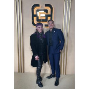 Ian Alexander Instagram - immeasurable gratitude to @goldhouseco for honoring me in the 2021 #A100 list, and for inviting me to the 2023 #GoldGala last weekend! ✨🌟 i’m proud to celebrate our pan-Asian Pacific community during #APAheritagemonth 😸 

suit by @rowenasocialclub !!👔
hair & makeup by me 💋 (@kimchi_chic complimented my eye makeup, shoutout @patmcgrathreal)
thank u Mal, Drew, Noah, & Leo for the accessories, and Maze for the pants!!
and in my grandfather’s honor, i’m wearing his bracelet & ring 💛