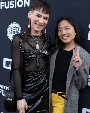 Ian Alexander Instagram - Ian and I are those perfectly matched chosen sibs where we are complete opposites and yet have so much in common it just works! 🖤💛 It was extremely special going together to @outfest Fusion, a film festival intentionally led by QTBIPOC artists with films that uplift and showcase QTIBIPOC stories, journeys, and works of art created by QTBIPOC filmmakers and actors! ❤️‍🔥 Before I made the decision to pack my entire life back in Ohio and moved to LA just a little over a year ago, I had only heard a sliver from community members of how incredible this space is. And now this past weekend, I got to experience my 2nd Outfest Fusion and 3rd overall Outfest film fest, and what I take away every time I’ve gone is that I’m thankful this healing space exists and I feel so privileged to finally live a life where I’m surrounded by so many talented Queer Trans Artists of Color who heal together through art and story telling and community solidarity! And it was a wonderful feeling celebrating and supporting friends in all the films too!!!! 🏳️‍⚧️🫶🏽✨ And I am SO glad Ian and my life collided last year through community  and he has become a little sib in my life!!🥰

Thank you @jenpirante for 📸
#queer #trans #BIPOC #outfest #outfestla #outfestfusion #filmfestival #queerartist #transactors #transisbeautiful #thisiswhattranslookslike #queerstories