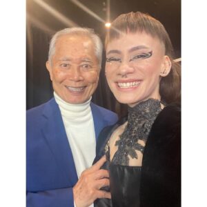 Ian Alexander Instagram - last night was a highlight of my year 🥰❤️ i’m so grateful to have been invited by the @humanrightscampaign to their annual National Dinner in DC. @urpalnico and i got to kick off the ceremony by introducing the one and only @georgehtakei ! 🖖 

Nico absolutely killed it DJing the reception and after party! and thank you to all the beautiful people who said hi to me on the dance floor! your support warms my heart, and i’m forever grateful for each one of you.

and we got to meet Maybelle Blair, a baseball player who helped inspire 'A League of Their Own,’ and she came out as a lesbian at 95 years old!!! it’s never too late to live your truth. 

lastly but certainly not least, i got to spend time with the gorgeous and incredibly talented @iamsheadiamond !! 💕

i’m honored to have been among so many champions of LGBTQ advocacy. 🏳️‍🌈

wearing @bluepinkpeach & @u3_official !!! makeup and styling by me 💅