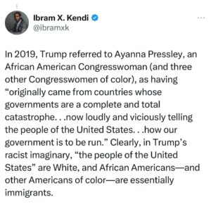 Ibram X. Kendi Instagram - A word.