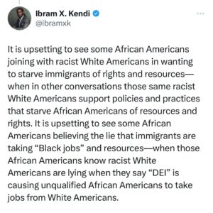 Ibram X. Kendi Instagram - A word.