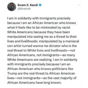 Ibram X. Kendi Instagram - A word.