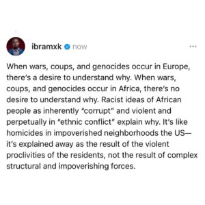 Ibram X. Kendi Instagram - A word on #Sudan. 💔🖤

📸 NYT.
