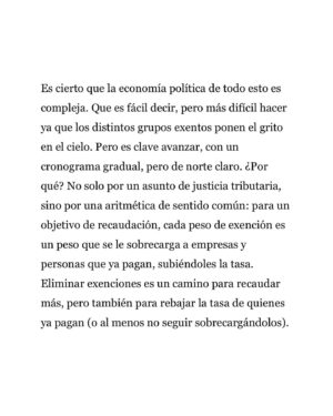 Ignacio Briones Instagram - Reforma tributaria y una verdad incómoda:  tenemos una base tributaria estrecha que hemos evitado ampliar dado que es impopular. ¿Resultado? Cada vez que se busca recaudar, sobrecargamos la tasa de quienes ya pagan. 

Es nuestra trampa tributaria. Comparto columna.