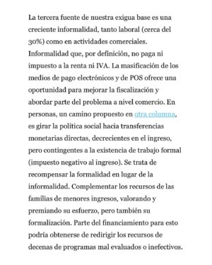 Ignacio Briones Instagram - Reforma tributaria y una verdad incómoda:  tenemos una base tributaria estrecha que hemos evitado ampliar dado que es impopular. ¿Resultado? Cada vez que se busca recaudar, sobrecargamos la tasa de quienes ya pagan. 

Es nuestra trampa tributaria. Comparto columna.