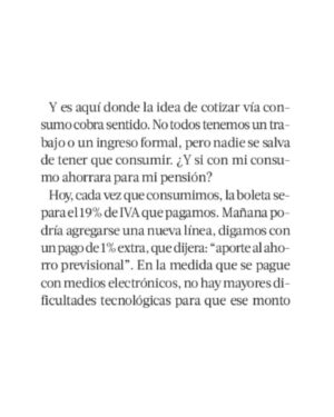 Ignacio Briones Instagram - Pensiones: cotizar a través del consumo.
¿Y ustedes qué opinan?