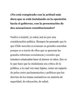 Ignacio Briones Instagram - Si hay un tema que no podemos politizar es el de la urgencia de abordar el terremoto educacional que dejó la pandemia. Por una razón ética y también de oportunidades. Están en juego los proyectos vitales y, por ende, la libertad de una generación completa. Comparto entrevista.