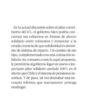 Ignacio Briones Instagram - Pensiones: cotizar a través del consumo.
¿Y ustedes qué opinan?