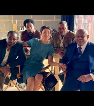 Ilfenesh Hadera Instagram - Work? Or play? @godfatherofharlem @mgmplus