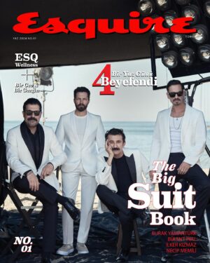 İlker Kızmaz Instagram - 91 yıldır erkeklerin stiline yön veren, dünyanın ilk erkek dergisi Esquire’ın ikonik yayınlarından Big Black Book’un yeni edisyonu: Big Suit Book. Bu isimde bir dergiye, Türkiye’nin köklü erkek giyim markası @dsdamatonline ve bu 4 tarz sahibi beyefendi çok yakıştı. 

Yakında tüm raflarda. 

Genel Yayın Yönetmeni: Umut Evirgen @evirgenumut 
Yazı İşleri Müdürü: Özge Dinç @ozgedinc
Fotoğraf Editörü: Emre Doğru @emredogru 
Dijital Direktör: Kadir Yiğit Kılıç @kadiryigitkilic 
Proje Uzmanı: Neslişah Helvacı @neslisahhelvacii
Dijital Editör: Ece Büyükçolpan @ecebuyukcolpan 

Fotoğraf: Emre Doğru @emredogru 
Styling: Şeyda Sözüer @seydasozuer 
Saç: Serkan Aktürk @serkanakturk1 
Makyaj: Burak Şener @buraksenerofficial 
Prodüksiyon: Sena Kaynakin @senakaynakin 
Set Asistanı: Murat Gül @mvratgul 
Kıyafet: D’S DAMAT @dsdamatonline