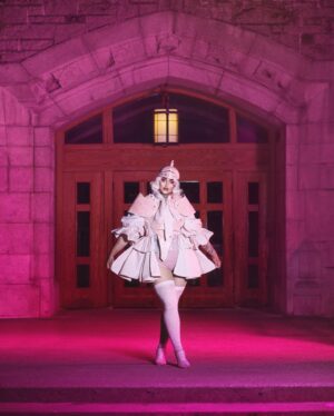 Ilona Verley Instagram - “To all of my Queens who are fighting alone”
⚔️⚔️⚔️⚔️
Do I pass this off as a pink era Halloween look or are y’all gonna remember that she’s my @canadasdragrace Episode 4 design challenge remake (inspired by my promo look!)
Lemme know if u remembered her in the comments or thought this was a hot new shoot LOL.
⚔️⚔️⚔️⚔️
Photo @fcysneiros & @thedragseries 
The mastermind behind all my fabulous location shoots from my Drag Race Era!
⚔️⚔️⚔️⚔️
Look is @evanclayton 
Armour re painted and helmet by me!
⚔️⚔️⚔️⚔️
#knightcostume #knight #castle #princesscostume #drag #canadasdragrace #pinkcostumes #pink